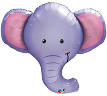 XL 39" Ellie The Elephant Super Shape Mylar Foil Balloon Party Decoration