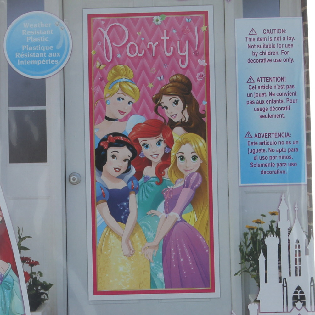 Design 2 Disney Princess Birthday Party Door Poster Banner