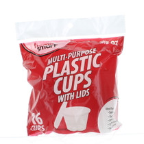 Plastic Jello Shot Cups W/ Lids 2.5oz Lot of 240 (15 packs)