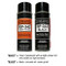 Same Cosmoline RP-342 Protection - Different Coating Appearances - Clear Amber & Black Concealer