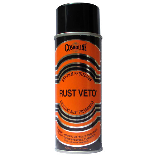 12oz Cosmoline A-2 Rust Veto Dry-Film metal/weapon long-term protection