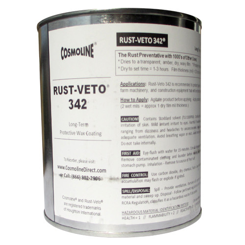 International Chemical Company Anti-Rust 99 High-Performance Evaporative  Solvent Rust and Corrosion Preventative; MIL C 16173 D Grade 3; 55 Gallons