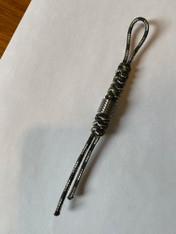 3mm snake knot lanyard with grade 5 titanium bead #2