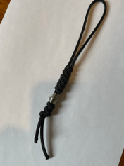 3mm snake knot lanyard with grade 5 titanium bead #9