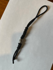 3mm snake knot lanyard with grade 5 titanium bead #10