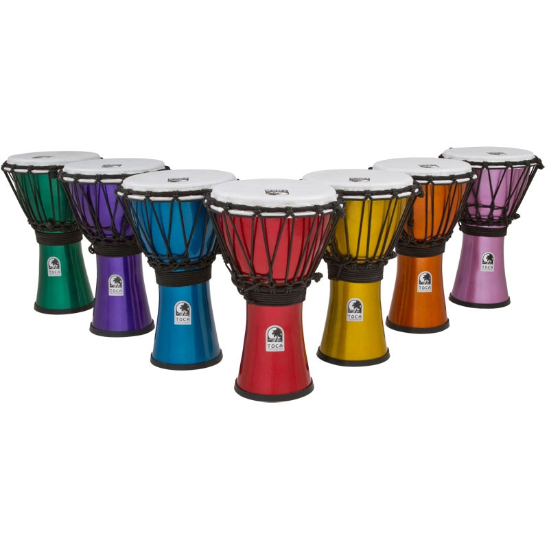 Toca Freestyle ColorSound Djembes X8 Drums