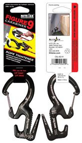 Nite Ize Large Carabiner, Figure 9, Black