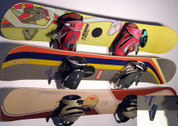 T-Rax snowboard wall holders come in pairs. 
Get your boards off the floor and on the wall!
Perfect for your bedroom wall or any wall in the home.
