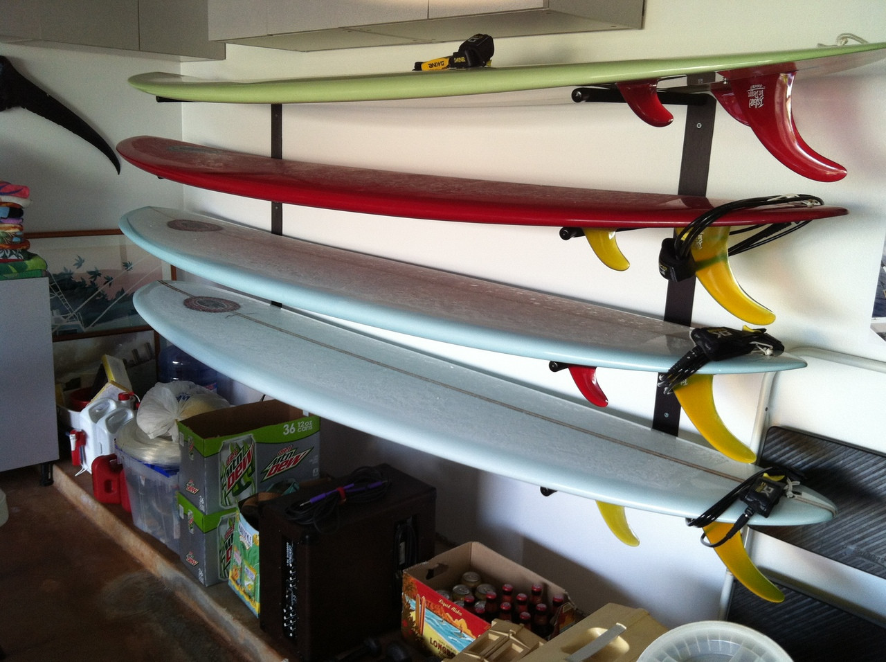 longboard surf rack