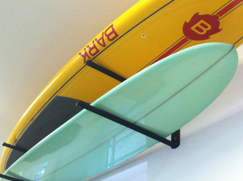 All T-Rax wall racks come with Premium Quality Foam Padding to gently cradle your SUP. No Rust Stainless Steel Hardware comes standard with all T-Rax.