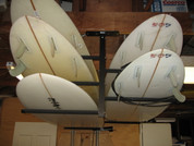 Premium Quality  Surf Racks Keep Your Boards Safe And Secure. 
T-Rax are 100% Made in the U.S.A. in Southern California.