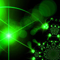 Abstract green light and energy pattern representing money attraction and prosperity subliminal audio