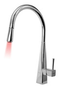 FRANKE PYRA PULLOUT TAP WITH COLOURED LIGHT - TA6841