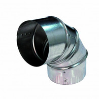 DEFLECTO ADJUSTABLE SOLID ELBOW - 150mm - ELB069030