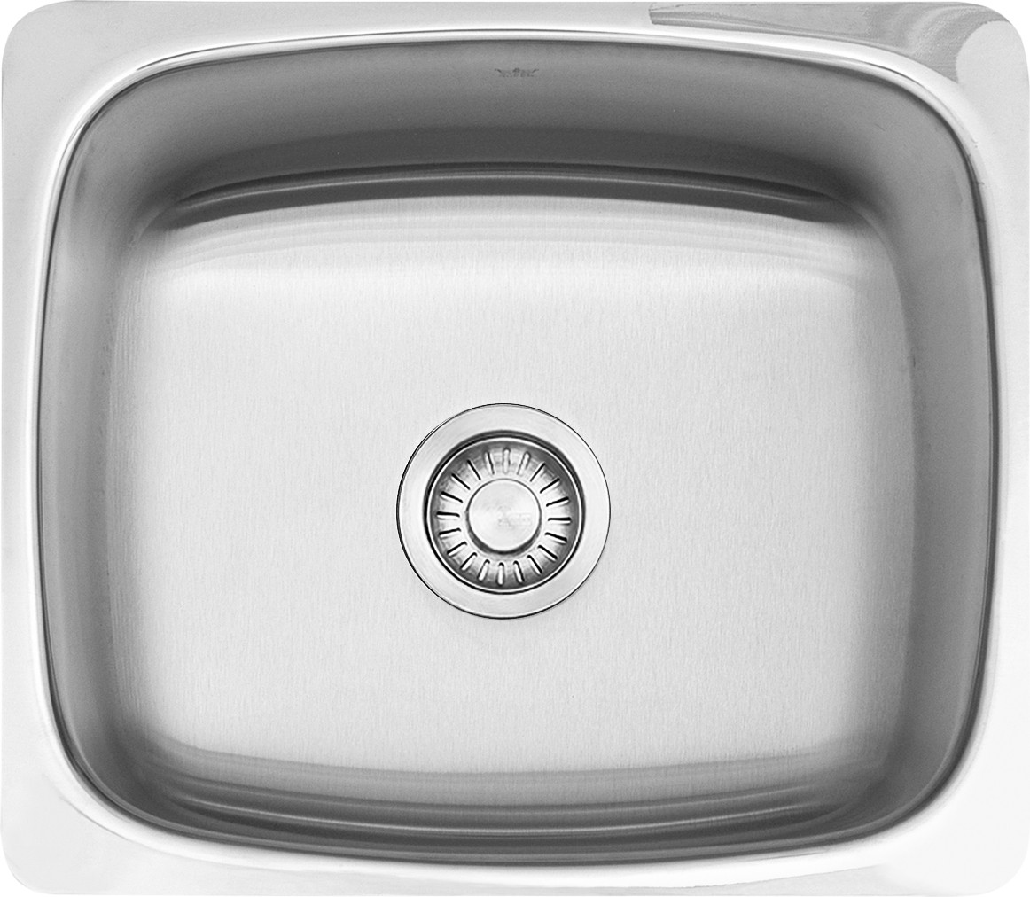 FRANKE STEEL QUEEN 41L LAUNDRY TROUGH RIGHT HAND TAP HOLE SQX610