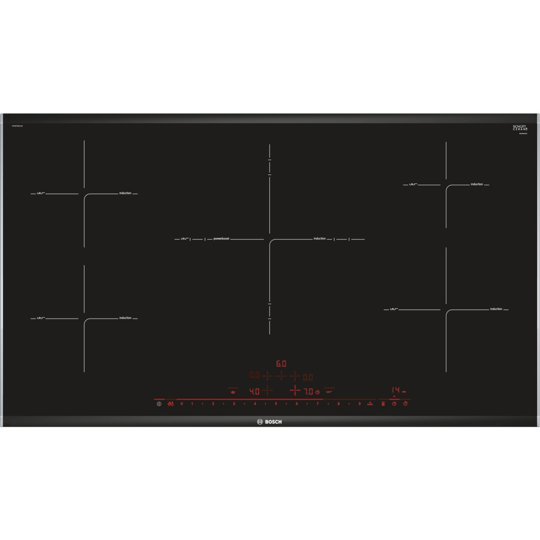 Bosch 90cm Induction Cooktop Series 8 Piv975dc1e Berloni