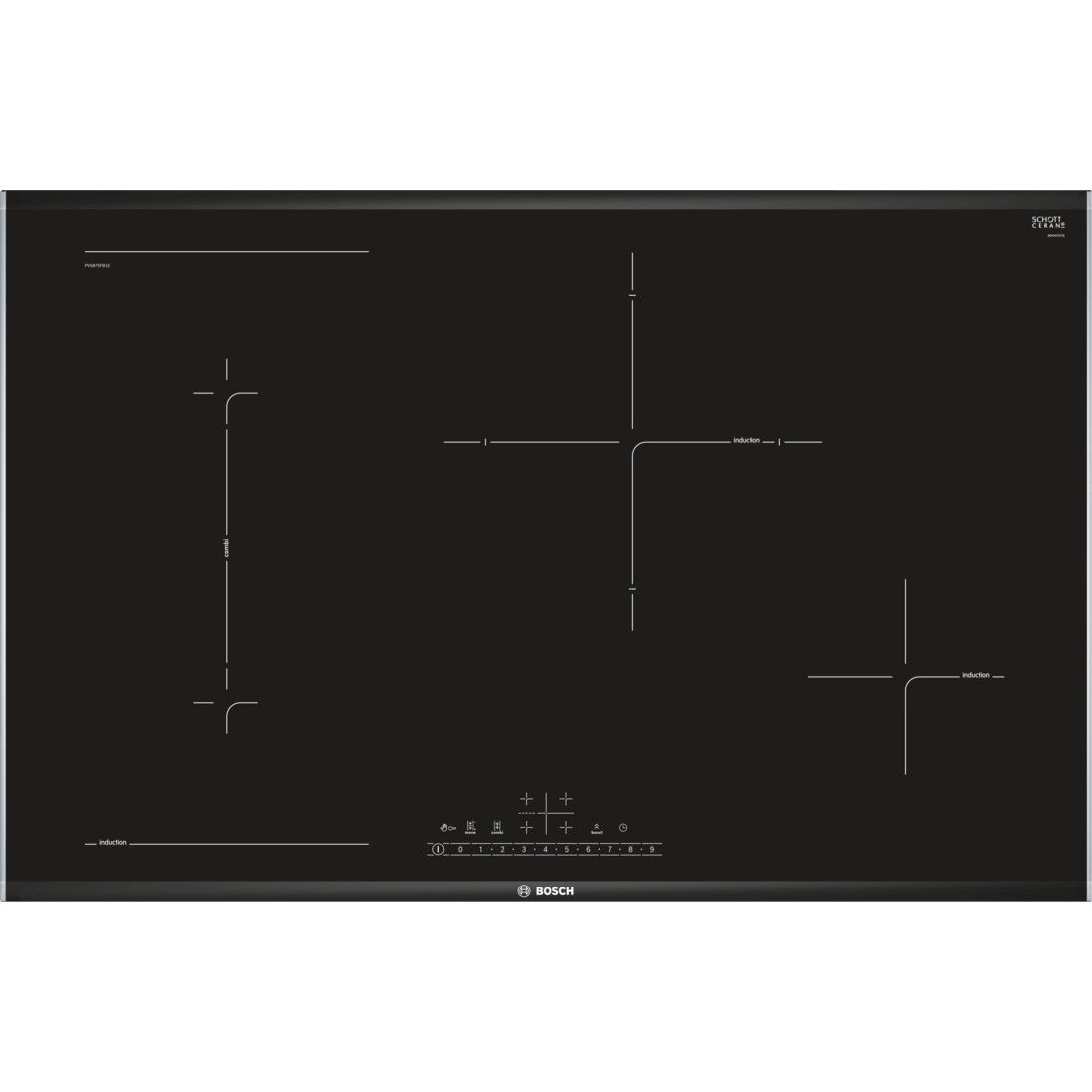 BOSCH 80CM INDUCTION COOKTOP PVS875FB5E Berloni Appliances
