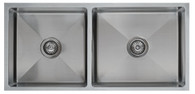 INTERCHANGE UPTOWN RADIUS DOUBLE BOWL SINK - UTR2.25