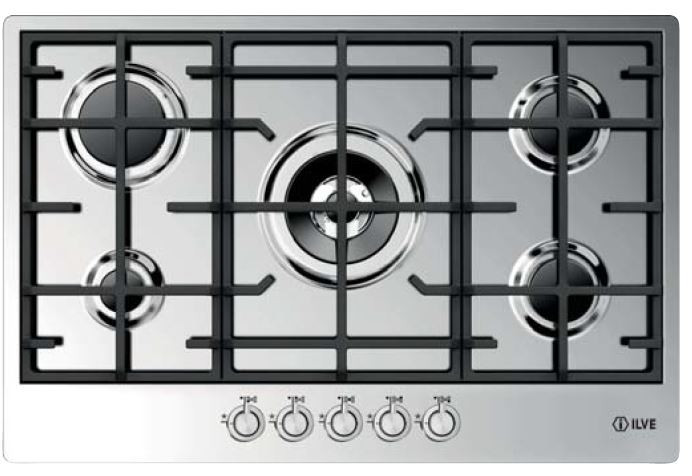 Ilve 77cm Flushline Gas Cooktop Ilfm775kx Berloni Appliances