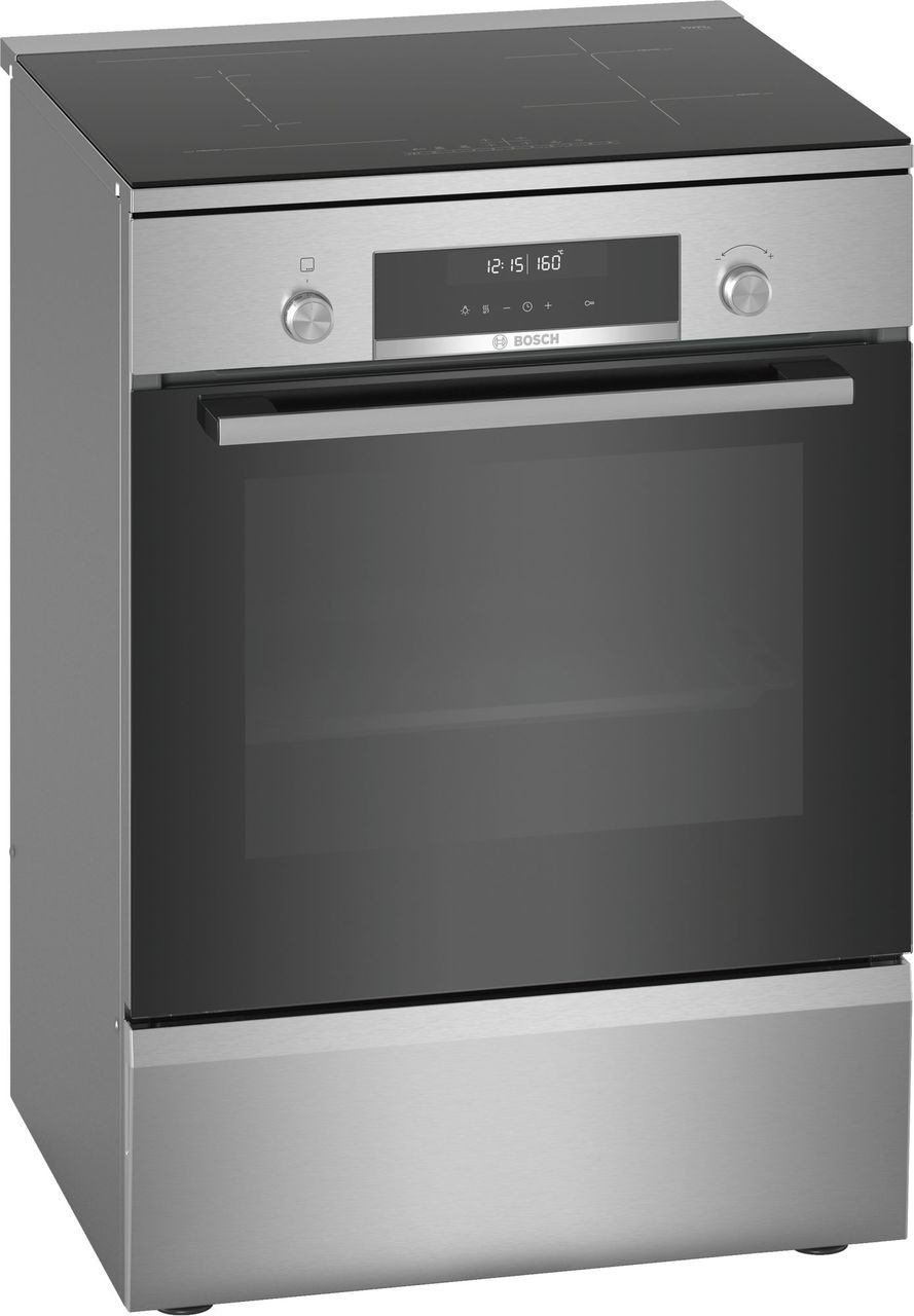 BOSCH 60CM INDUCTION COOKTOP FREESTANDING OVEN SERIES 6 HLS79R350A Berloni Appliances