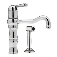 NICOLAZZI TRADITIONAL SINGLE LEVER TAP WITH HAND SPRAY - 3479WS