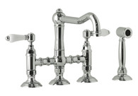 NICOLAZZI TRADITIONAL BRIDGE TAP WITH HAND SPRAY - 1458WS