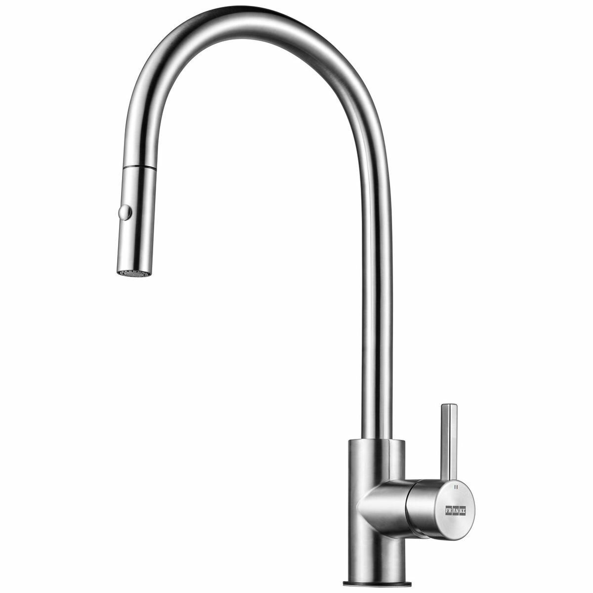 FRANKE EOS NEO STAINLESS STEEL PULLOUT TAP WITH VEGIE SPRAY TA9601