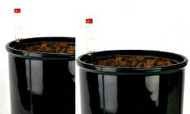 3" Hydroponic Planters - Black Outer Pots - Buy 2 Pkg - SAVE $4.00