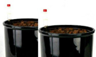 4" Hydroponic Planters - Black Outer pots - Buy 2 Pkg - SAVE $6.00