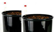 5" Hydroponic Planters - Black Outer Pots - Buy 2 Pkg - SAVE $9.00
