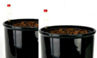 9" tall Hydroponic Planters - Black Outer Pots - Buy 2 Pkg - SAVE $24.00