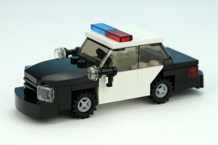 lego police patrol car
