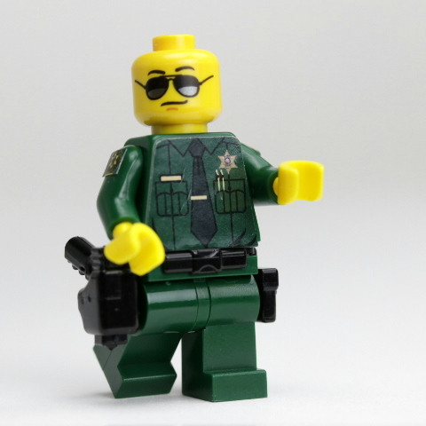 lego sheriff minifigure