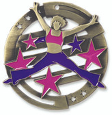 Dance Enameled Medal from Cool School Studios.