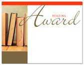 Lasting Impressions Reading Award, Style 1 (Cool School Studios 02024).