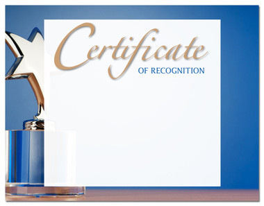 Lasting Impressions Certificate of Recognition, Style 2 (Cool School Studios 02124).