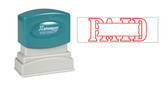 Image of single-color PAID XStamper (1201) from Cool School Studios.