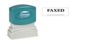 1-Color FAXED Xstamper® - Style 1