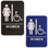 Shown is 6" x 9" Women ADA Compliant Sign with Wheelchair from Cool School Studios (ADA102_202).