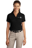 Shown is the Ladies Port Authority® Silk Touch Y-Placket Polo (L520) from Cool School Studios.