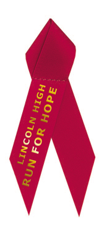 Stroke, Heart Disease Awareness Ribbons (Red Color Ribbon)
