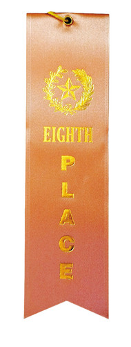 Shown is Eighth Place Ribbon (Cool School Studios 090014).