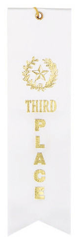 Shown is Third Place Ribbon (Cool School Studios 090009).
