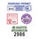 Shown are four parking permit decals.