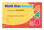 Shown is the YOU’RE A STAR Math Star Award (Cool School Studios 03019).