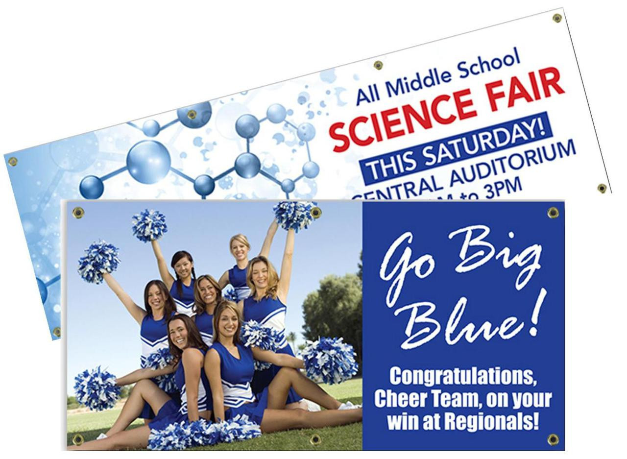 2 x 4 full color banner cool school studios