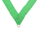 Kelly Green Medal Neck Ribbon - Priced Each Starting at 12
