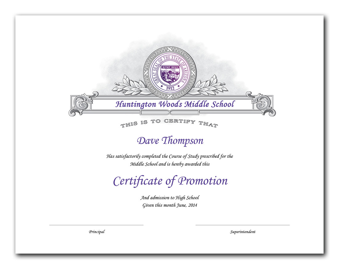 CUSTOM Diplomas - Full Color & One Foil Color - 4 Styles - Priced Each  Starting at 100