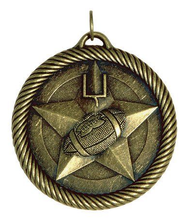 0941 Football Value Medal from Cool School Studios.