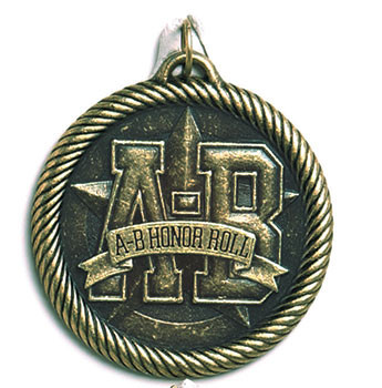 0971 A/B Honor Roll Value Medal from Cool School Studios.
